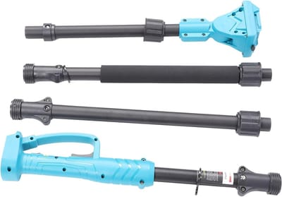 Elektrische Snoeischaar met Uitschuifbare Steel, 180° Draaibaar en Comfortabele Antislip Handgreep, Geschikt voor Tuinonderhoud en Snoeien tot 2 Meter