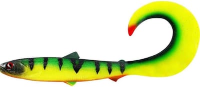 Westin BullTeez Curltail 21cm Tiger Perch