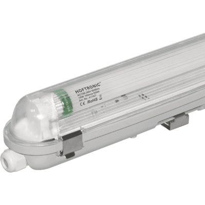 25x HOFTRONIC - LED TL armatuur 150cm - LED - Waterdicht - Flikkervrij - Koppelbaar - 30 Watt - 4800 lumen - 160 lm/W - 230V - 6000K Daglicht wit - TL armatuur voor werkplaatsen, garages, bedrijfshallen en magazijnen