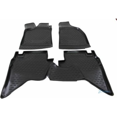 J&amp;j automotive | tapis de sol en caoutchouc 3d exclusive pour honda jazz 2008-2014 zwart