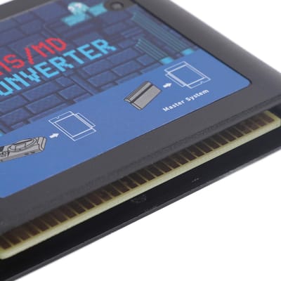 MS naar MD Game Card Converter MS naar MD Converter Game Video Cassette Converter voor Retron 5 3 2 voor Mega Drive voor Black Transparent