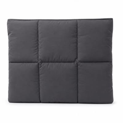 Mastersøn Puffy Laptophoes 15 / 16 inch – Geschikt voor MacBook Air & Pro – Laptop Sleeve met Accessoirevak – Waterafstotend – Zwart