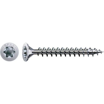 Spax Spaanplaatschroef torx T-Star T20 platverzonken kop verzinkt deeldraad 5,0x40 (500)