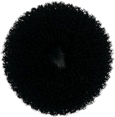 Haardonut - knotrol - knot maken - zwart - klein
