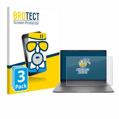 BROTECT - Screenprotector voor HP ZBook 8 G1i 14" - Folie Beschermfolie Beschermglas matte 3 Stuks