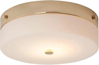 Moderne Plafondlamp - Steady Lighting - Metaal - Modern - GX53 - L: 29cm - Voor Binnen / Binnen - Woonkamer - Eetkamer - Goud
