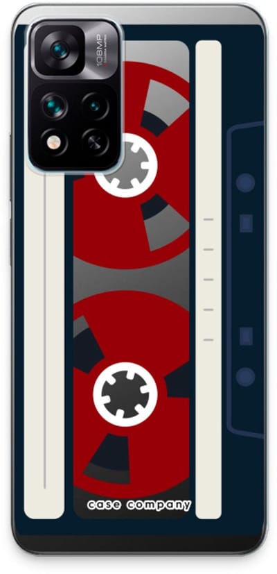 Case Company® - Hoesje geschikt voor Xiaomi 11i hoesje - Here's your tape - Soft Cover Telefoonhoesje - Bescherming aan alle Kanten en Schermrand