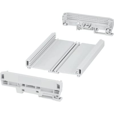 Phoenix Contact UM-BASIC-KIT-B108-L150-7035 1300356 Profielbehuizing 153.8 x 127.8 x 39.45 PVC Grijs-wit (RAL 7035) 1 stuk(s)