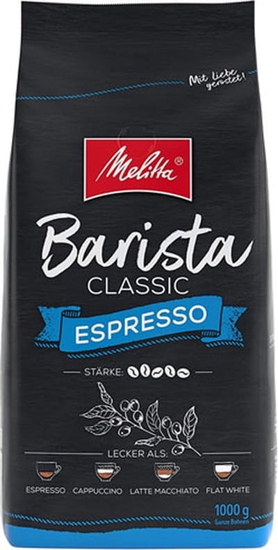 Melitta Barista espresso 1 kilo koffiebonen