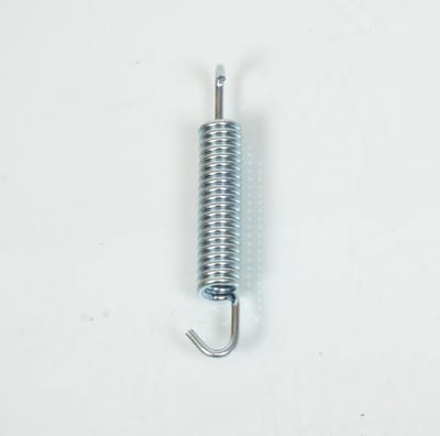 Ressort de pot d'échappement Polini long 70mm crochet coudé 228.0003 pour moto