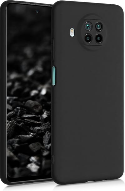 kwmobile telefoonhoesje geschikt voor Xiaomi Mi 10T Lite - Hoesje voor smartphone - Back cover in mat zwart