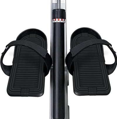 Roei Machine Pedalen - Fitness Onderdelen - Beentraining Stabiliseren - Antislip Ontwerp - 11.5 x 26 cm - Zwart