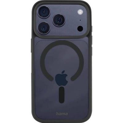 HAMA hoesje geschikt voor Iphone 17 Pro - Extreme Protect - Magsafe - Zwart