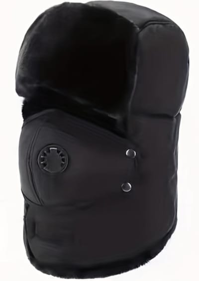 Livano Wintermuts - Heren - Dames - Volwassenen - Muts - Ski Mask - Bivakmuts - Balaclava - Ski Masker - Face Mask - Full Face Mask - Winter - Warm - Zwart