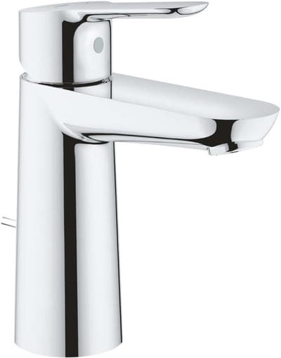 Grohe BauEdge - Wastafelkraan, met waste, chroom 23822000