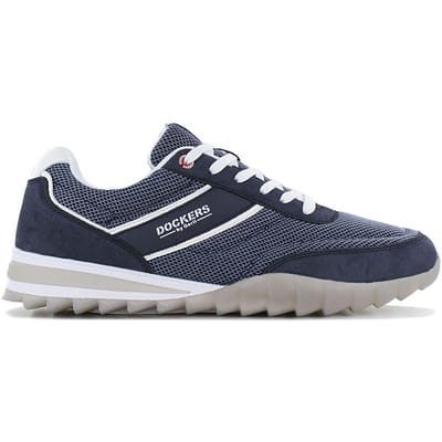 DOCKERS by Gerli 54HY004 - Heren Schoenen Sneakers Blauw 702660 , Maat: EU 41 UK 7