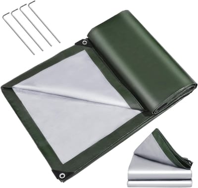 Tent Vloermat - Camping Grondzeil - Outdoor Activiteiten - Waterdichte Isolatie - 1.5 x 2 m - Grijs