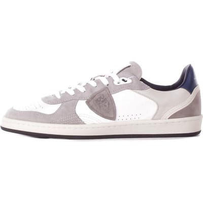 Philippe Model Paris Mannen sneakers pglu vd02 pgal lage man wit blauw