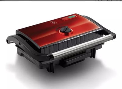 Berlinger Haus 9060 - Elektrische Contactgrill - 1500W - Burgundy rood