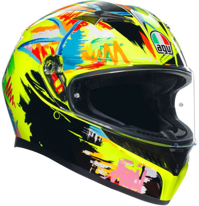 AGV K3 ROSSI WINTER TEST 2019 - Maat XL - Integraal helm - Scooter helm - Motorhelm - AGV K3 ROSSI WINTER TEST 2019 - Maat XL - Scooterhelmen mannen en vrouwen.