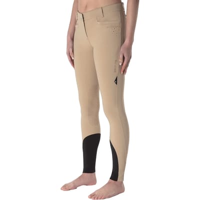 Rijbroek mid grip dames Equiline Eqash Strass