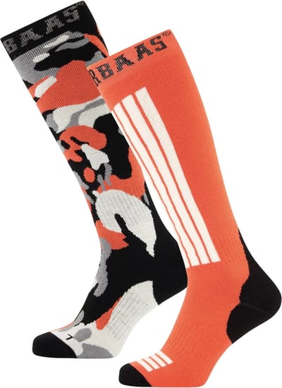 Poederbaas Camo Skisokken (2-pack)