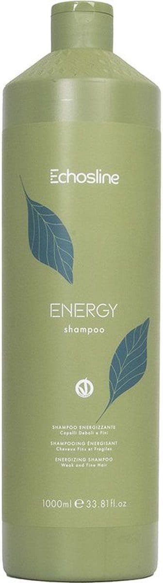 Energy Shampoo voor zwak en dun haar 1000ml