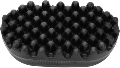 Krulhaarborstel - Krulkam - Haarstyling - Zacht rubber materiaal - 20 cm - Zwart