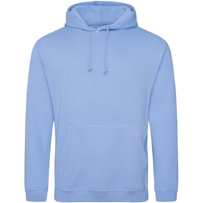 Just Hoods College Hoodie JH001 - CORNFLOWER BLUE - L