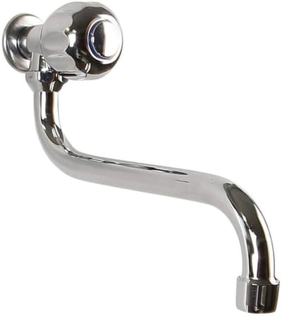 MIRA® Keukenkraan Wandmontage - Wandkraan - Wandkraan Keuken - RVS - Makkelijk Draaibaar- ‎Zilver- 34cm x 15cm x 5 cm; 250 g