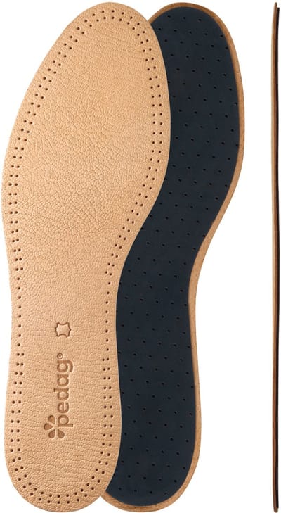 Pedag Royal Leather inlegzolen van echt leer voor optimaal comfort maat 42