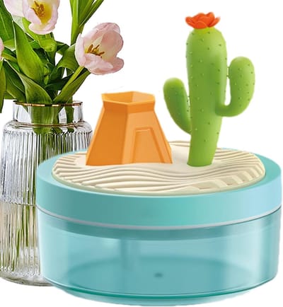 Luchtbevochtiger - Persoonlijke Vernevelaar - Frisse Lucht Creëren - Stil en Veilig - 108 cm - Cactus