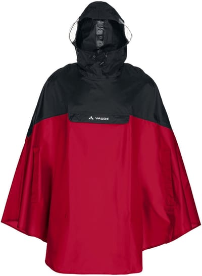 VAUDE Covero Poncho II, fietskleding, Unisex, Regenponcho