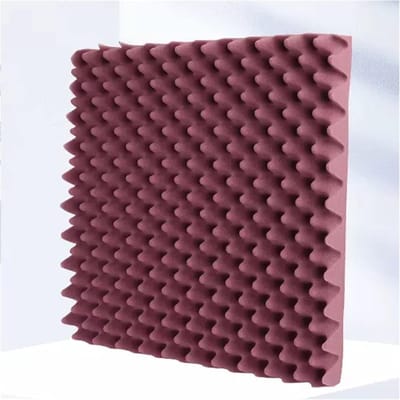 Akoestische Schuimpanelen - Geluidsisolatie Panelen - Studio Geluid - Zelfklevende Achterkant - 50x50cm 3cm Dikte - Zwart