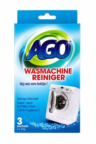 Ago wasmachine reiniger 3 x reiniging voor elke wasmachine