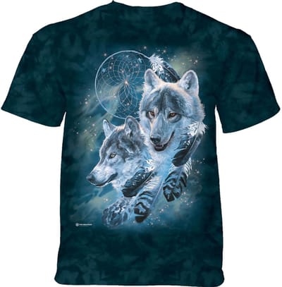 T-shirt Dreamcatcher Wolf Collage S