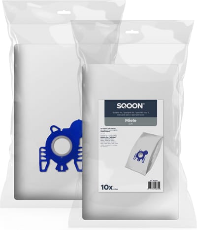 SQOON® Stofzuigerzak geschikt voor Miele C1 & C2 & C3 Series & S8340 en meer | G/N 3-D - Model 9917730 - 10 stuks