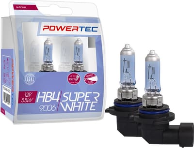 Powertec HB4 12V Halogeenlampen – SuperWhite – Set van 2
