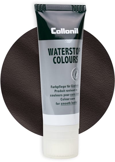 Collonil Waterstop | Lederverzorging | Extra glans | Kleur: Zwart | Inhoud: 75ml