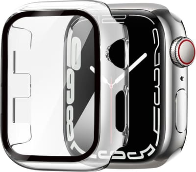 Strap-it Geschikt voor Apple Watch PC hard Case - Geschikt voor Apple Watch 1 / 2 / 3 - 38 mm - transparant - hoesje - beschermhoes - protector - bescherming
