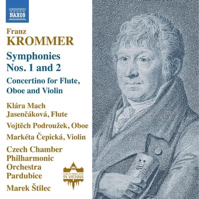 Klara Mach Jasencakova, Vojtech Podrouzek, Marketa Cepicka, Czech Chamber Philharmonic Orchestra Pardubice, Marek Stilec - Krommer: Symphonies Nos. 1-2 (CD)