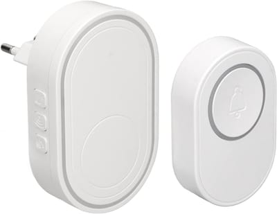 Draadloze WiFi Deurbel met Sirene en 58 Beltonen - Huisbeveiligingsalarm met Instelbaar Volume