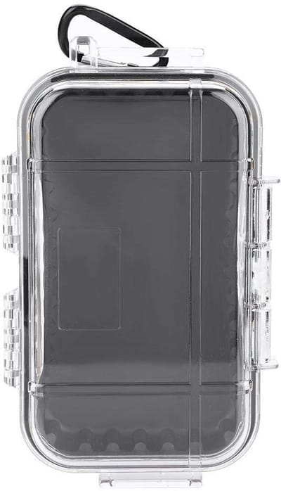 Dailygoods- Opbergdoos Waterdicht - Schokbestendig - Multifunctioneel - Afneembaar Rubber - Roestvrij Staal - Compact en Lichtgewicht - Opbergcontainer