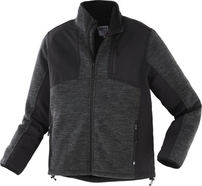 Terrax Fleecejas 62160-6410 - Antraciet/Zwart 6410 - S