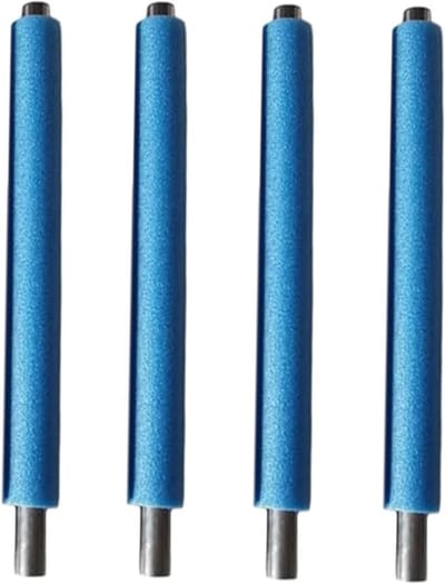 Trampoline Stokken - Net Palen - Veiligheid Verhoging - Schuim Gevoerd - 77 Inch Hoog - Blauw