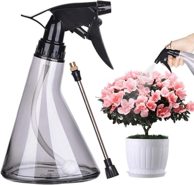 Spuitfles - Navulbare fles - Planten water geven - Lekvrij ontwerp - 300 ml - Grijs