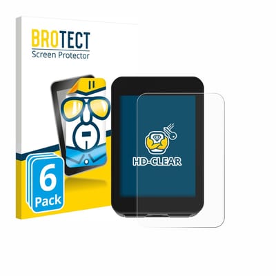 BROTECT - Screenprotector voor Bikevee BKV310A 2.4" - Folie Beschermfolie transparant 6 Stuks