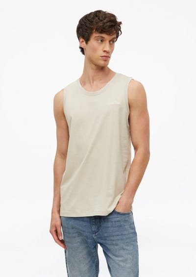 Katoenen T-shirt met print en ronde hals s.Oliver