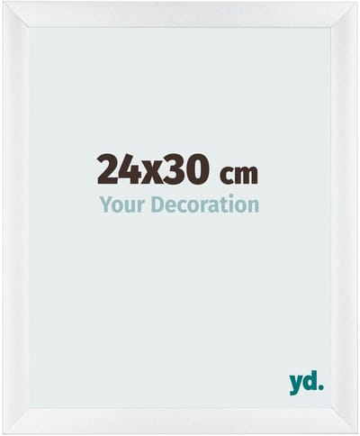 Your Decoration - Fotolijst 24x30 cm - MDF - Wit Hoogglans - Pisa