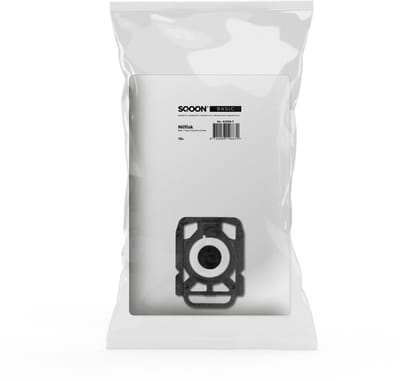 SQOON® Stofzuigerzakken Geschikt voor Nilfisk Elite / King / Extreme Series - 10 Stuks
